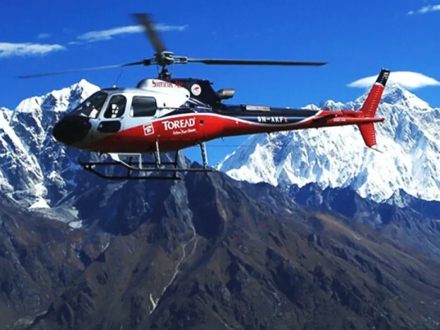 Everest Base Camp Heli Return Trek -A 10 Day Himalayan Adventure
