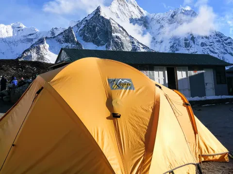 Climbing in Nepal